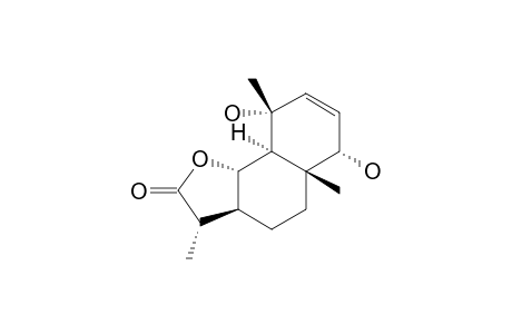 1-ALPHA,4-ALPHA-DIHYDROXYEUDESM-2-EN-5-ALPHA,6-BETA,11-BETA-H-12,6-OLIDE