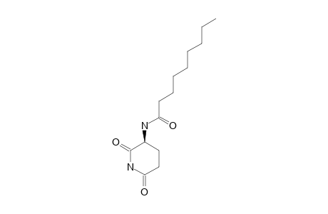 (S)-3-(NONANOYLAMINO)-GLUTARIMIDE