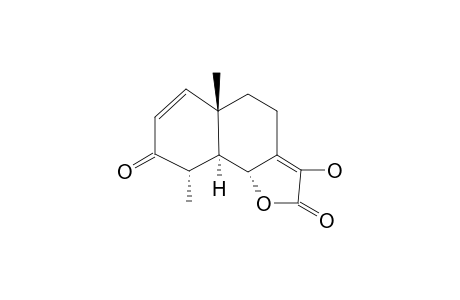 SANTONIN,^(7,11)-13-NOR,4,5-DIHYDRO-11-HYDROXY