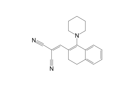 [[1-(1-PIPERIDINYL)-3,4-DIHYDRO-2-NAPHTHALENYL]-METHYLENE]-PROPANE-DINITRILE