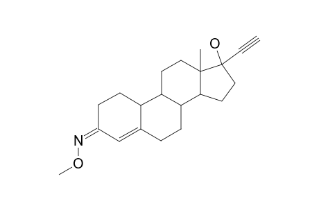 ESTR-4-ENE-17.ALPHA.-ETHYNYL-17.BETA.-OL-3-ONE(3-O-METHYLOXIME)