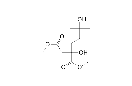 Butanedioic acid, 2-hydroxy-2-(3-hydroxy-3-methylbutyl)-, dimethyl ester