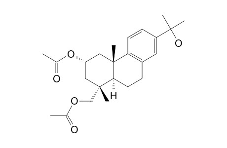 2-ALPHA,18-DI-O-ACETYL-15-HYDROXY-DEHYDROABIETANOL