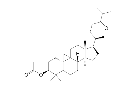 9,19-CYCLO-9.BETA.-LANOSTAN-24-ONE, 3.BETA.-HYDROXY-, ACETATE