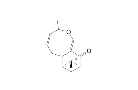 (1R,10S,11R)-6,12,12-TRIMETHYL-5-OXATRICYCLO-[9.1.1.0(3,10)]-UNDECA-3,7-DIEN-2-ONE