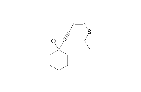 1-(1-HYDROXYCYCLOHEXYL)-4-ETHYLSULFANYL-3Z-EN-BUT-1-YNYL