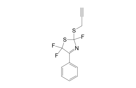 4-PHENYL-2-PROPARGYLTHIO-2,5,5-TRIFLUORO-2,5-DIHYDROTHIAZOLE