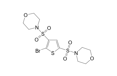 4-[2-bromo-5-(morpholine-4-sulfonyl)thiophene-3-sulfonyl]morpholine