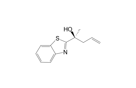 2-(1,3-benzothiazol-2-yl)-4-penten-2-ol