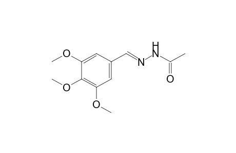 acetic acid, (3,4,5-trimethoxybenzylidene)hydrazide