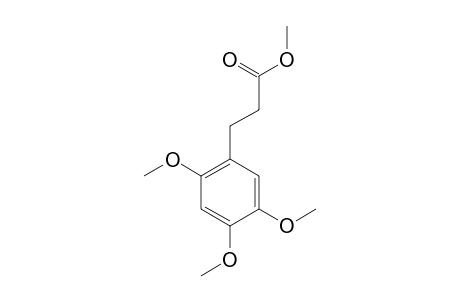 1-(3'-METHOXYPROPANOYL)-2,4,5-TRIMETHOXYBENZENE