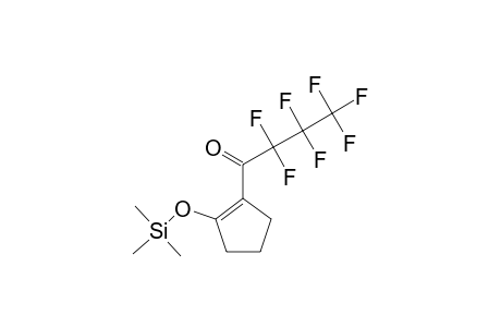 2-PERFLUOROBUTANOYL-1-TRIMETHYLSILOXYCYCLOPENTENE;ENDO-ENOL-FORM