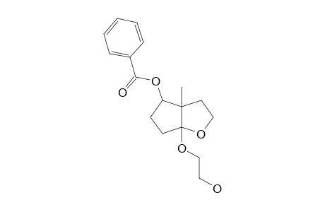 6A-(2'-HYDROXYETHOXY)-3A-METHYLHEXAHYDROCYCLOPENTA-[B]-FURAN-4-YL-BENZOATE;MAJOR-EPIMER