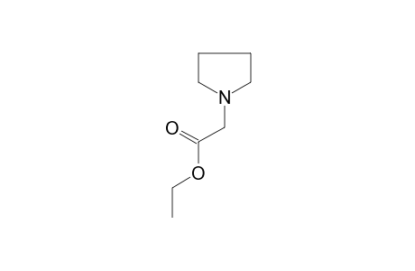 1-PYRROLIDINEACETIC ACID, ETHYL ESTER