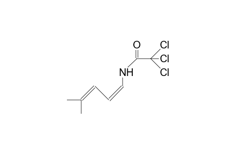 N-((Z)-4-METHYL-1,3-PENTADIENYL)-2,2,2-TRICHLOROACETAMIDE