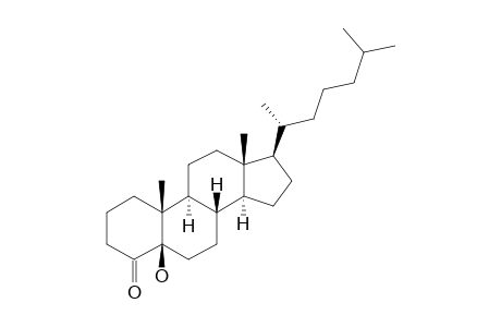 4-OXO-5-BETA-CHOLESTAN-5-OL