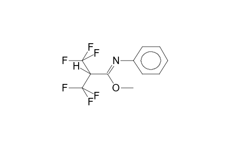 HEXAFLUOROISOBUTYRIC ACID, METHYL ESTER, N-PHENYLIMIDE