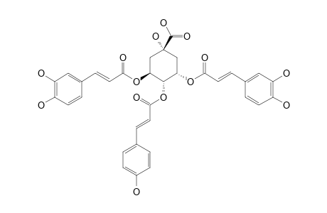 3,5-DI-O-CAFFEOYL-4-O-COUMAROYL-QUINIC_ACID