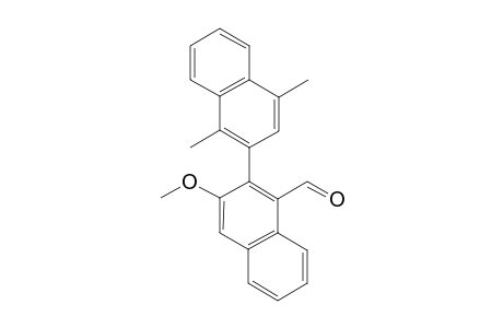 (-)-(S)-3-METHOXY-1',4'-DIMETHYL-2,2'-BINAPHTHALENE-1-CARBALDEHYDE