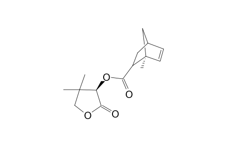 O-((1S)-1-methylbicyclo[2.2.1]hept-3-en-2-endo-carbonyl)-D-pantolactone