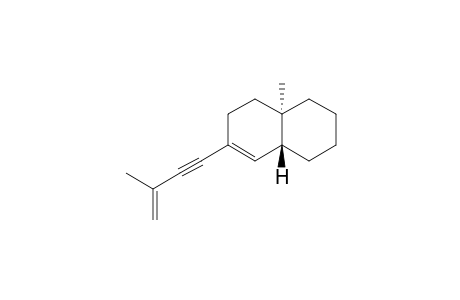 (4A-R)-4A-METHYL-7-(3'-METHYLBUT-3'-EN-1'-YNYL)-1,2,3,4,4A,5,6,8A-OCTAHYDRONAPHTHALENE