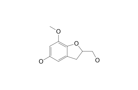 2,3-Dihydro-5-hydroxy-7-methoxy-2-benzofuranmethanol