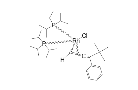 TRANS-[RHCL(2-ETA-H2C=C=C=C(TERT.-BUTYL)PH)(P-(ISO-PROPYL)3)2]