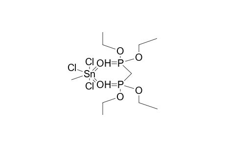 METHYLTRICHLOROTIN-O,O,O,O-TETRAETHYLMETHYLENEDIPHOSPHONATE COMPLEX(ISOMER 1)