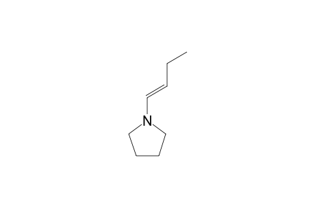 TRANS-1-(N-PYRROLIDINO)-BUTEN-(1)