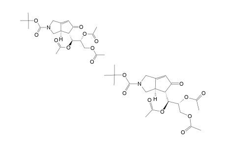 (3AR,4S)-4-(TRI-O-ACETYL-D-ERYTHRO-TRIOL-1-YL)-2-(TERT.-BUTYLOXYCARBONYLAMINE)-(2,3,3A,4-TETRAHYDRO)-1H-CYCLOPENTA-[C]-PYRROLE-5-ONE