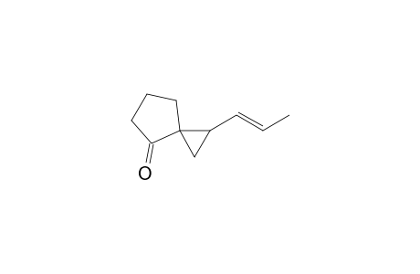 2-[(E)-prop-1-enyl]-7-spiro[2.4]heptanone