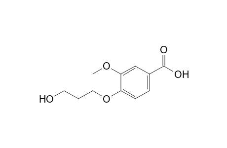 4-(3-Hydroxypropoxy)-3-methoxybenzoic acid