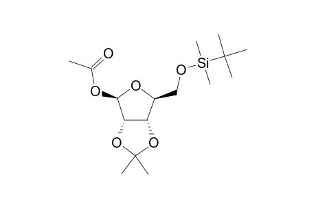 1-O-ACETYL-5-O-TERT.-BUTYLDIMETHYLSILYL-2,3-O-ISOPROPYLIDENE-BETA-D-RIBOFURANOSIDE