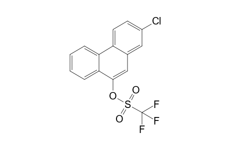 2-Chlorophenanthren-9-yl trifluoromethanesulfonate