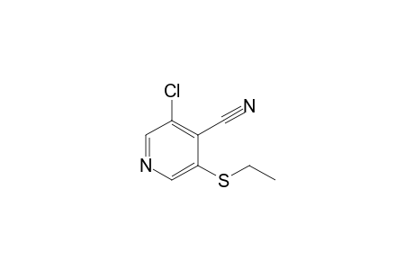 3-Chloro-5-ethylthio-4-pyridinecarbonitrile