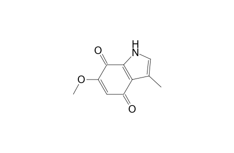 6-Methoxy-3-methyl-4,7-indoloquinone