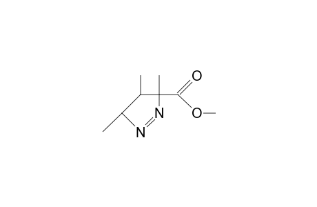 (E)-3-Methoxycarbonyl-3,4,5-trimethyl-1-pyrazoline