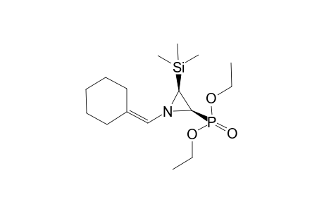 [(2S,3R)-1-(cyclohexylidenemethyl)-3-diethoxyphosphoryl-2-aziridinyl]-trimethylsilane