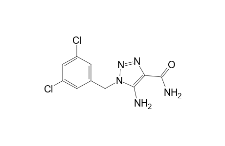 5-amino-1-(3,5-dichlorobenzyl)-1H-1,2,3-triazole-4-carboxamide