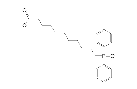 OMEGA-(DIPHENYLPHOSPHINYL)-UNDECANSAEURE