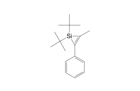 1,1-DI-TERT.-BUTYL-2-PHENYL-3-METHYLSILACYCLOPROPENE