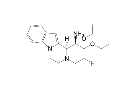 (11S,13aR)-11-Amino-12,12-Diethoxy7,8,9,10,11,12,13,13a-octahydropyrido[1',2':1,2]pyrazino[4,3-a]indole