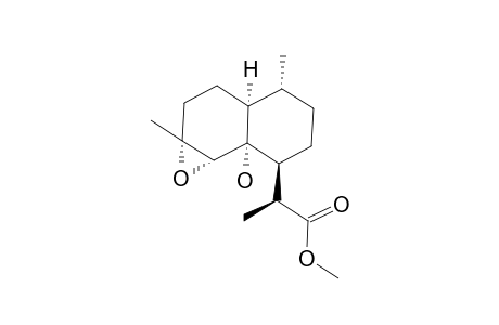 4-ALPHA,5-ALPHA-EPOXY-6-ALPHA-HYDROXY-AMORPHAN-12-OIC-ACID-METHYLESTER