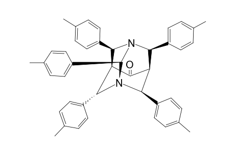 2,4,8,9,10-PENTAKIS-(4-METHYLPHENYL)-1,3-DIAZA-6-ADAMANTANONE