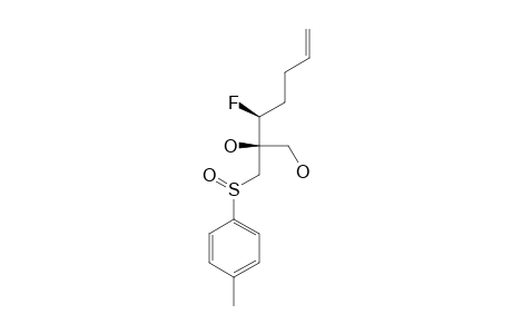 (2R,3S)-2-[[(4-METHYLPHENYL)-SULFINYL]-METHYL]-3-FLUORO-HEPT-6-EN-1,2-DIOL