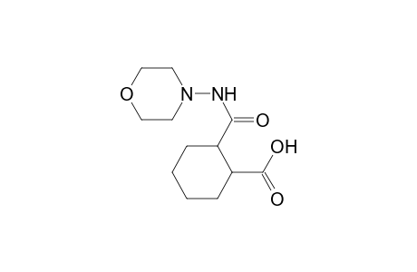 Cyclohexanecarboxylic acid, 2-(4-morpholylaminocarbonyl)-