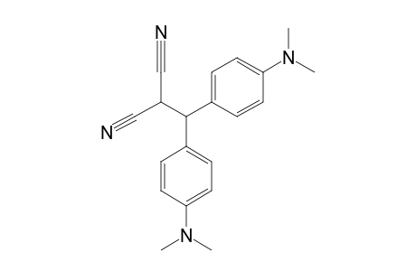 2-(BIS-(4-DIMETHYLAMINOPHENYL)-METHYL)-MALODINITRILE