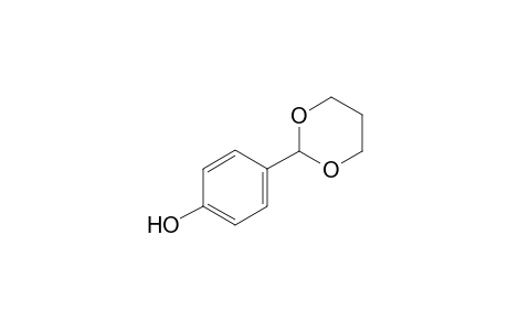 Phenol, 4-(1,3-dioxan-2-yl)-