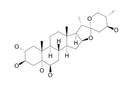 (24S,25S)-5-ALPHA-SPIROSTANE-2-ALPHA,3-BETA,5,6-BETA-TETROL