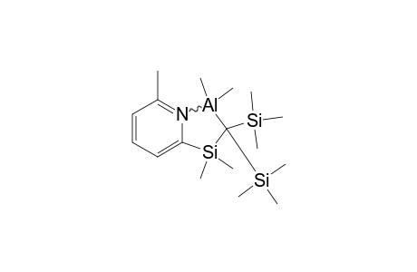 {[DIMETHYL-(6-METHYLPYRID-2-YL)-SILYL]-BIS-(TRIMETHYLSILYL)-METHYL}-DIMETHYLALUMINIUM